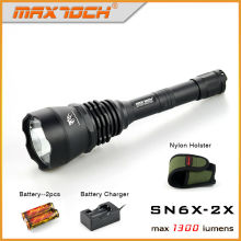 Maxtoch SN6X-2 X 1300lm lanterna de brilho de longa distância